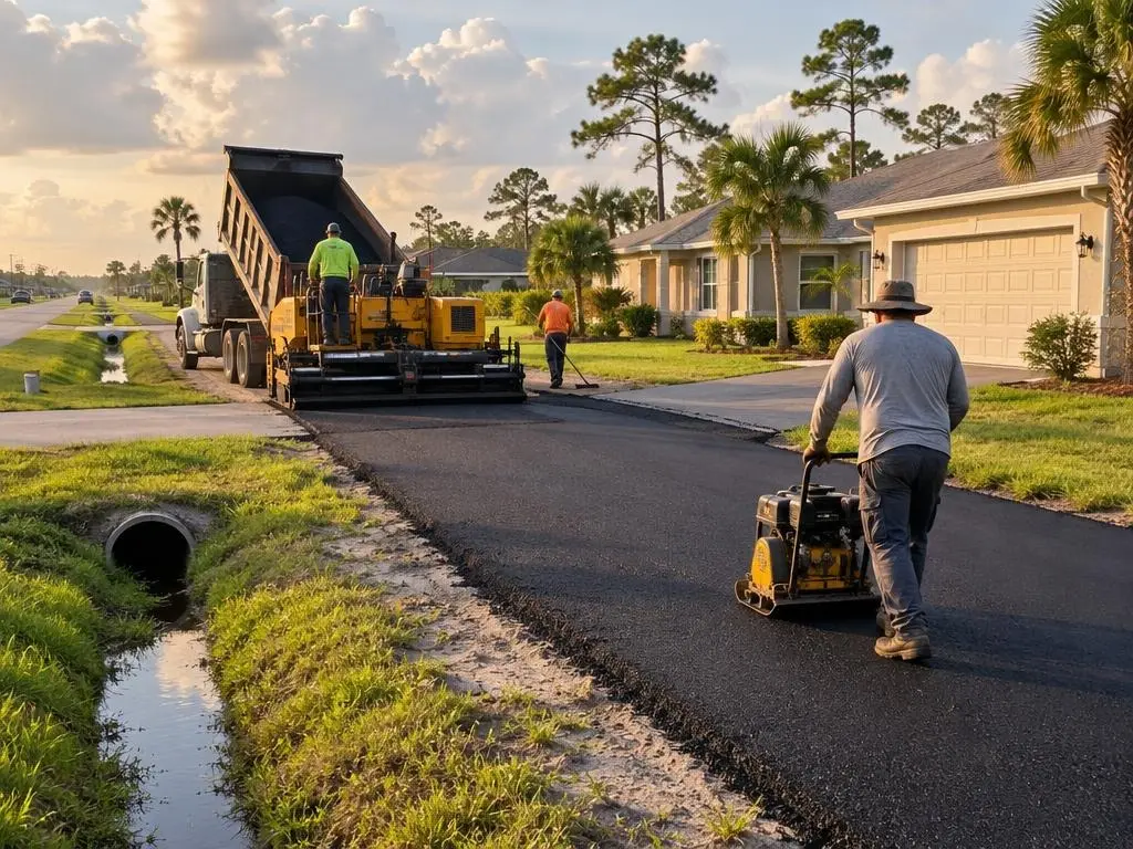 Asphalt Driveways in Palm Bay, FL