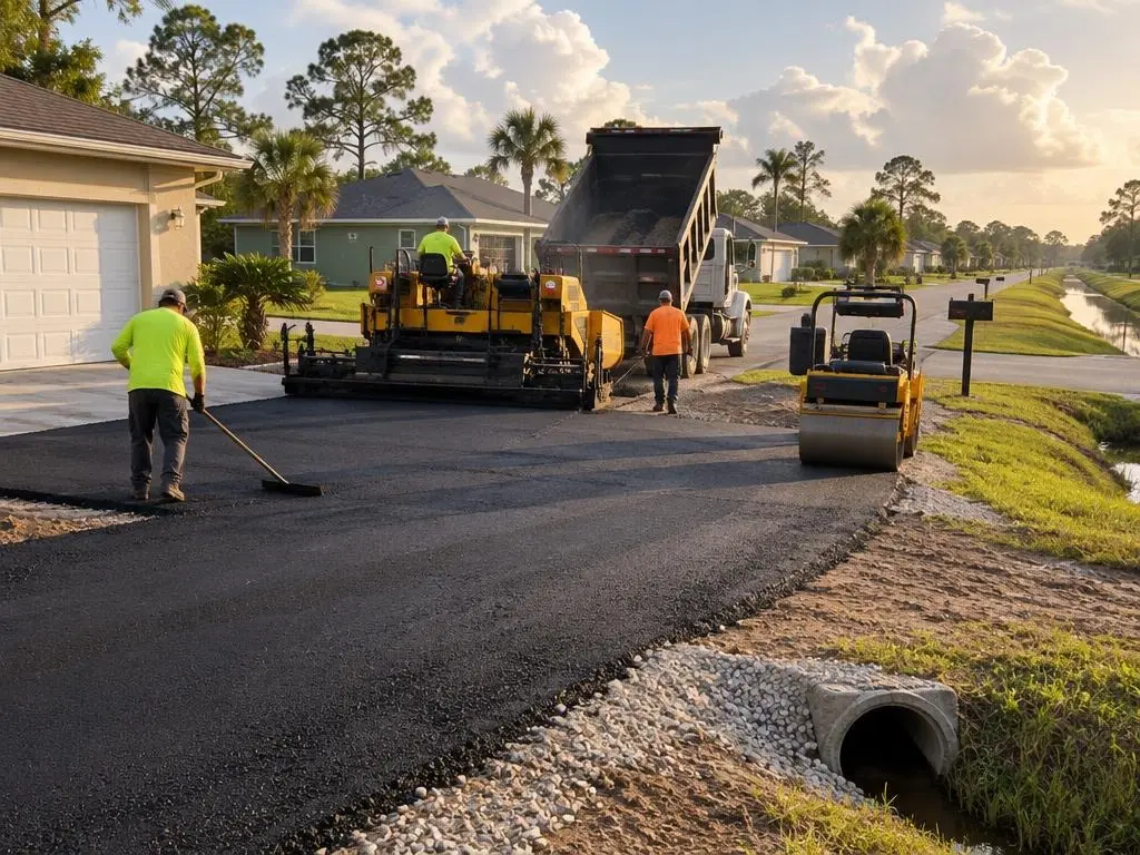 Shell & Gravel Driveway Paving in Palm Bay, FL